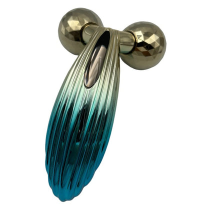 ReFa CARAT RAY MTG ブルー RF-PC2019B-SP ボディマッサージジェル 120ｇ セット リファ 美顔ローラー 美容ローラー フェイス ボディ 中古 W４