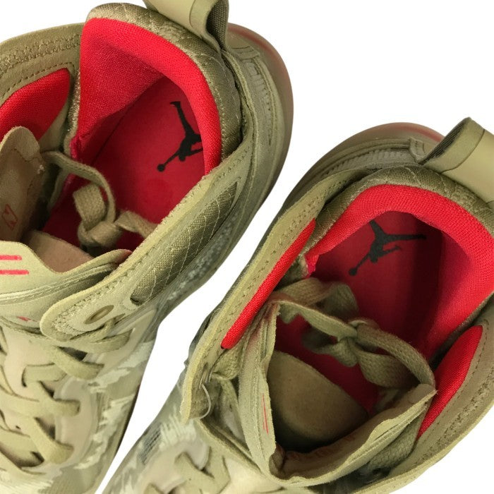 NIKE ナイキ エアジョーダン 37 プレミアム PF スニーカー メンズ バスケット AIR JORDAN ベージュ29cm FD6720-200 中古 T1