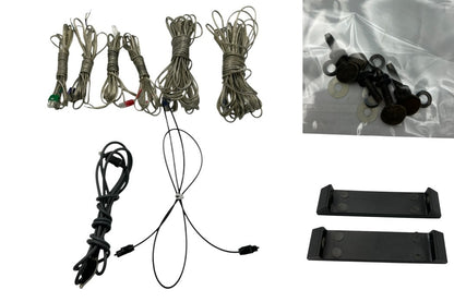 DENON デノン AVサラウンド アンプ スピーカー セット AVC-M380 DSW-M380 SC-CM380 SC-AM380 オーディオ家電 ホームシアターシステム 中古 W４