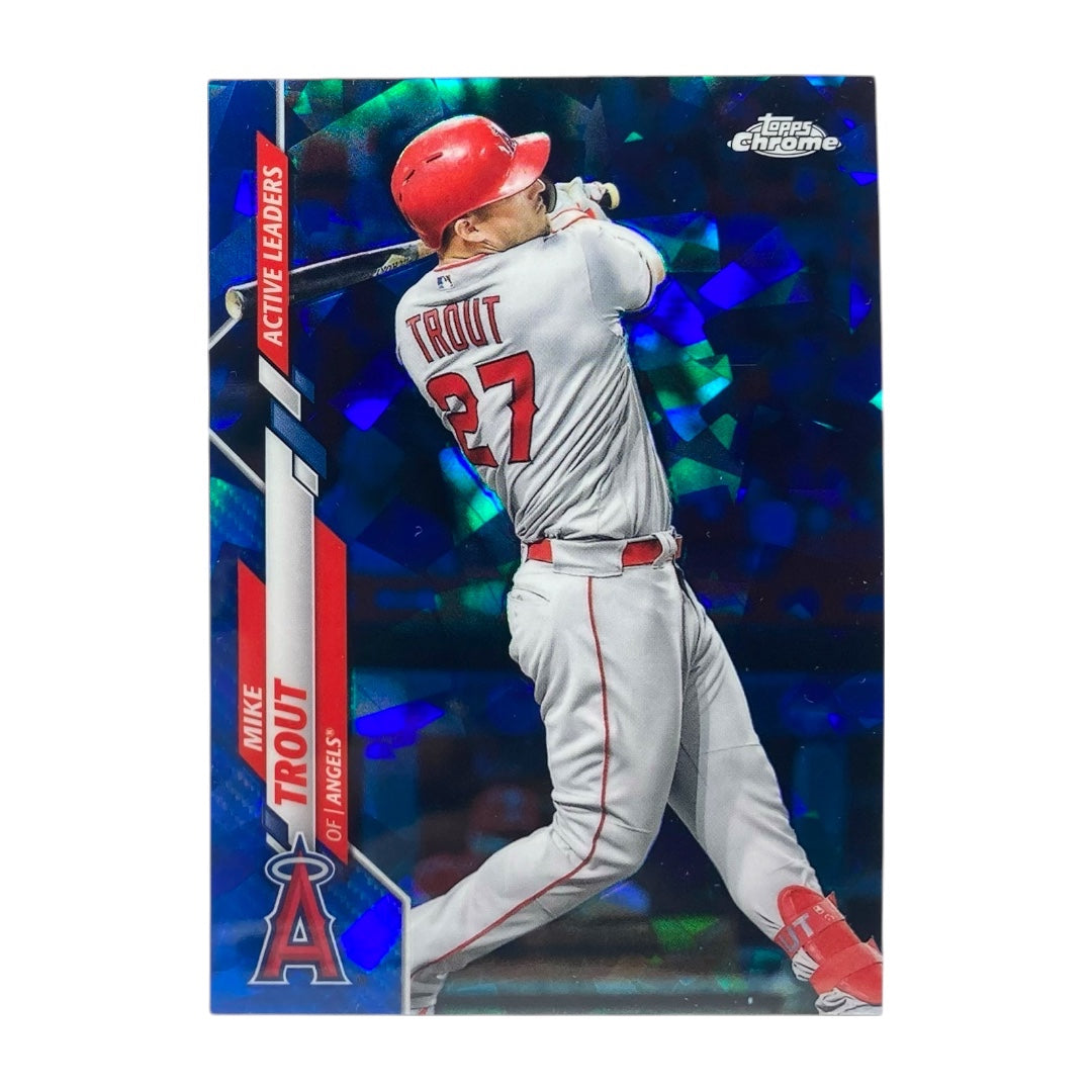 TOPPS MLBカード CHROME MIKE TROUT ANGELS #U-292 中古 IT2