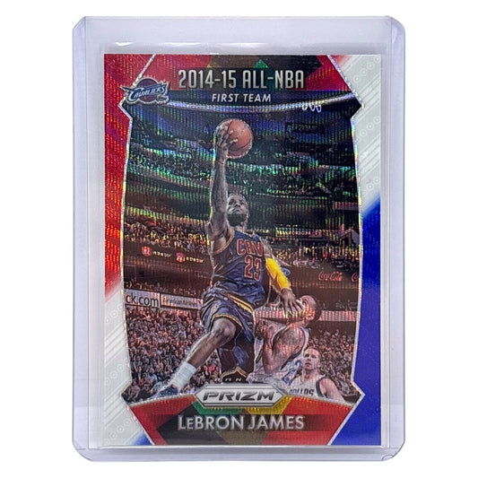 PANINI NBAカード PRIZM ALL-NBA FIRST TEAM LEBRON JAMES CAVALIERS #375 中古 IT1