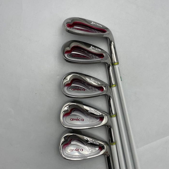 DUNLOP SRIXON amica ゴルフクラブ 9本セット ダンロップ スリクソン アミカ レディース 中古 R4