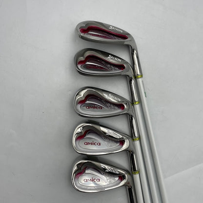 DUNLOP SRIXON amica ゴルフクラブ 9本セット ダンロップ スリクソン アミカ レディース 中古 R4