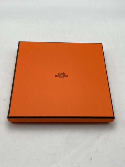 HERMES エルメス カレ・タオル ステアーズ ハンドタオル 中古 D4