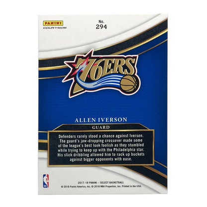 PANINI NBAカード SELECT ALLEN IVERSON 76ERS #294 中古 IT2