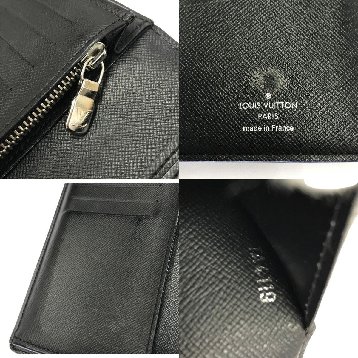 LOUIS VUITTON ルイヴィトン ダミエ グラフィット マップ ポルトフォイユ・ブラザNM 長財布 ユニセックス 2つ折り イラスト ブラック/グレー N40202 中古 T1