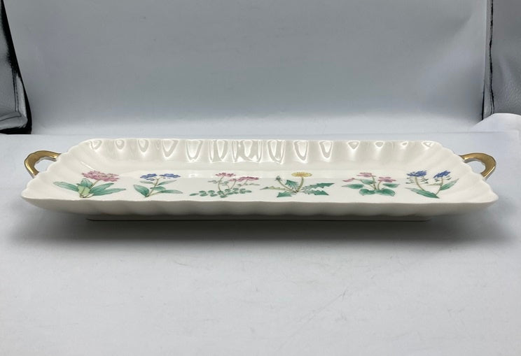 香蘭社 花しらべ トレー サンドイッチトレー 中古 D4