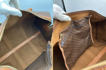 CELINE セリーヌ マカダム ボストンバッグ 中古 D4