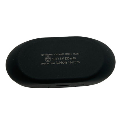 SONY ソニー ワイヤレスイヤホン WF-1000XM5 ブラック Bluetooth ノイズキャンセリング オーディオ 中古 W４