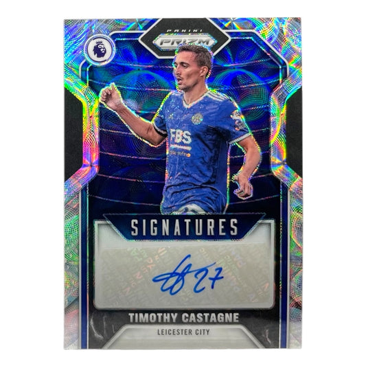 PANINI サッカーカード PRIZM PREMIER LEAGUE TIMOTHY CASTAGNE LEICESTER CITY #S-TCA 中古 IT2