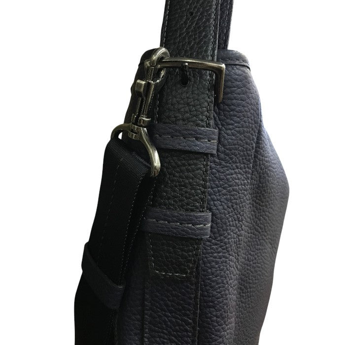 FUJITAKA フジタカ ショルダーバッグ レディース オールシーズン レザー ネイビー 中古 N1