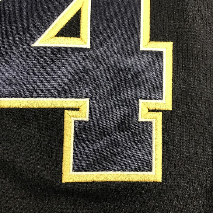 オリックス バファローズ ユニフォーム 森友哉 4番 メンズ ビジター ORIX 野球 公式 ネイビー Mサイズ 中古 T1