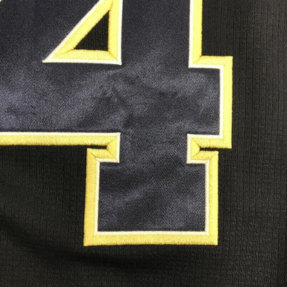 オリックス バファローズ ユニフォーム 森友哉 4番 メンズ ビジター ORIX 野球 公式 ネイビー Mサイズ 中古 T1