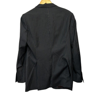 Paul Smith ポールスミス PL-HK52012 XL ジャケット スーツ メンズ ビジネス ストライプ 中古 W４