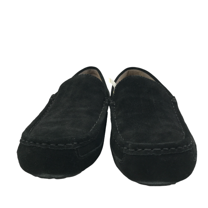 UGG アグ モカシン 27cm ブラック 1003419 メンズ 天然皮革 スエード 秋 冬 中古 KW1