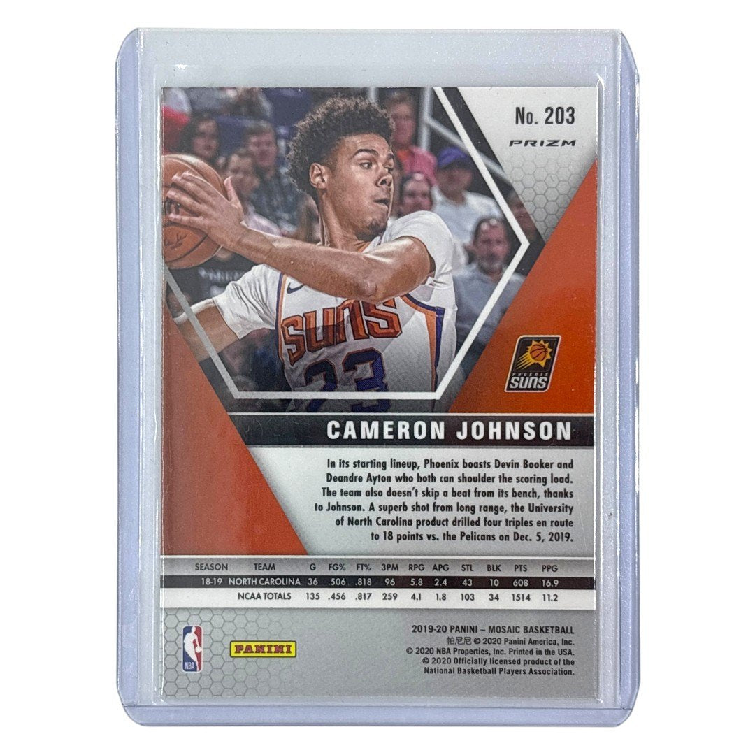 PANINI NBAカード MOSAIC PRIZM CAMERON JOHNSON PHOENIX SUNS #203 中古 IT1