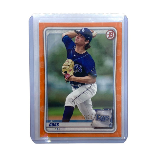 TOPPS MLBカード BOWMAN JJ GOSS RAYS 12/25 #BD-40 中古 IT2