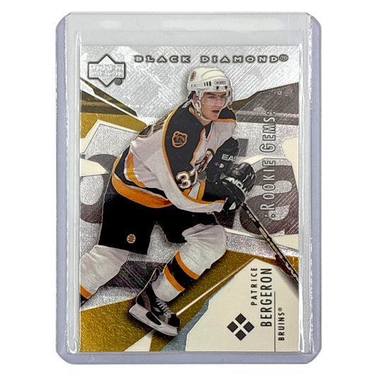UPPER DECK NHLカード BLACK DIAMOND PATRICE BERGERON BRUINS #184 中古 IT1
