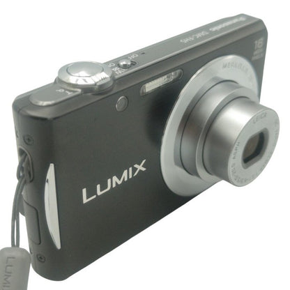 Panasonic パナソニック LUMIX 光学ズーム4倍 1610万画素 デジタルカメラ DMC-FH5-K 中古 H4