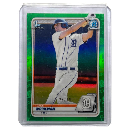 TOPPS MLBカード BOWMAN CHROME 1ST GAGE WORKMAN DETROIT TIGERS /99 #BD-33 中古 IT2