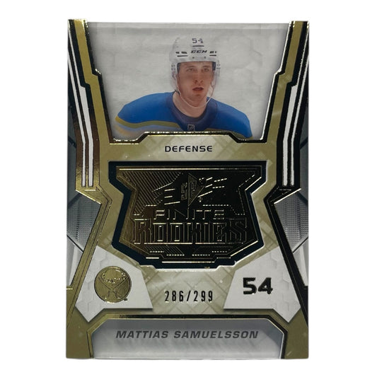 UPPER DECK NHLカード SPX MATTIAS SAMUELSSON SABRES /299 #F-32 中古 IT2