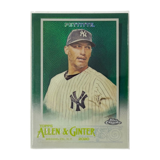 TOPPS MLBカード CHROME ALLEN & GINTER ANDY PETTITTE NEW YORK YANKEES 86/99 #39 中古 IT1
