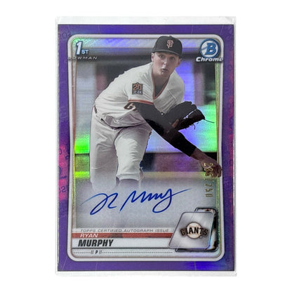 TOPPS MLBカード BOWMAN CHROME 1ST RYAN MURPHY SAN FRANCISCO GIANTS /250 #CDA-RM 中古 IT1