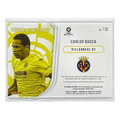PANINI サッカーカード CHRONICLES ABSOLUTE CARLOS BACCA VILLARREAL /500 #T-CB 中古 IT1