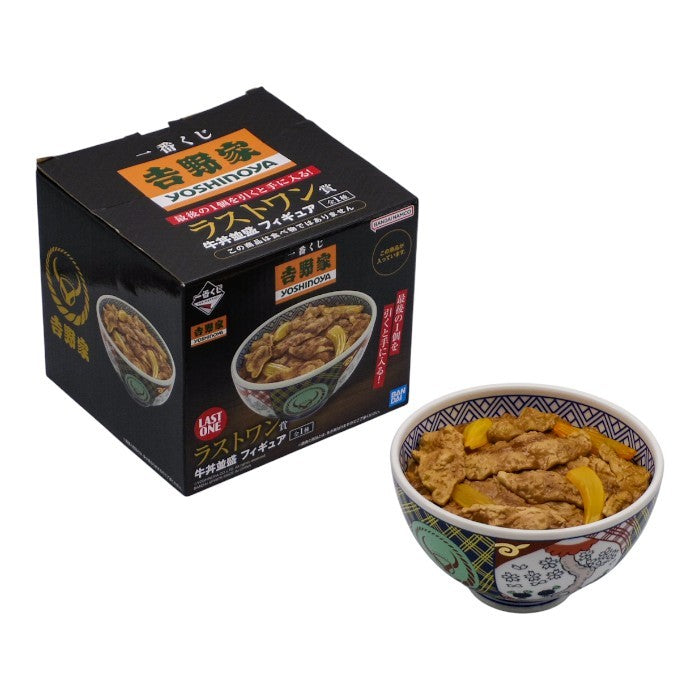 BANDAISPIRITS 一番くじ 吉野家 ラストワン賞 牛丼並盛 フィギュア 中古 a1