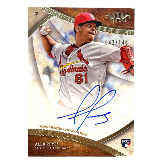 TOPPS MLBカード TIER ONE ALEX REYES CARDINALS 042/140 #BOA-ARE 中古 IT2
