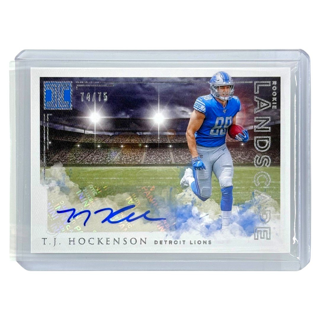 PANINI NFLカード IMPECCABLE T.J. HOCKENSON DETROIT LIONS /75 #RL16 中古 IT1