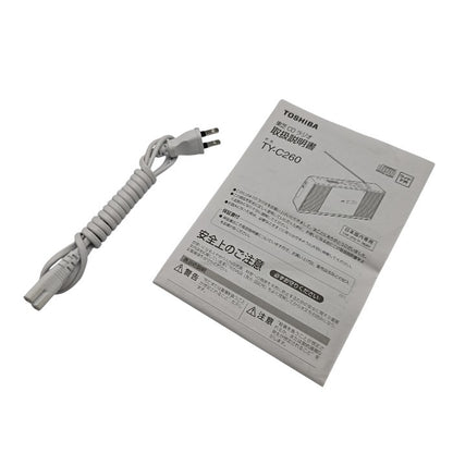 TOSHIBA 東芝 CDラジオ TY-C260-W 中古 H4