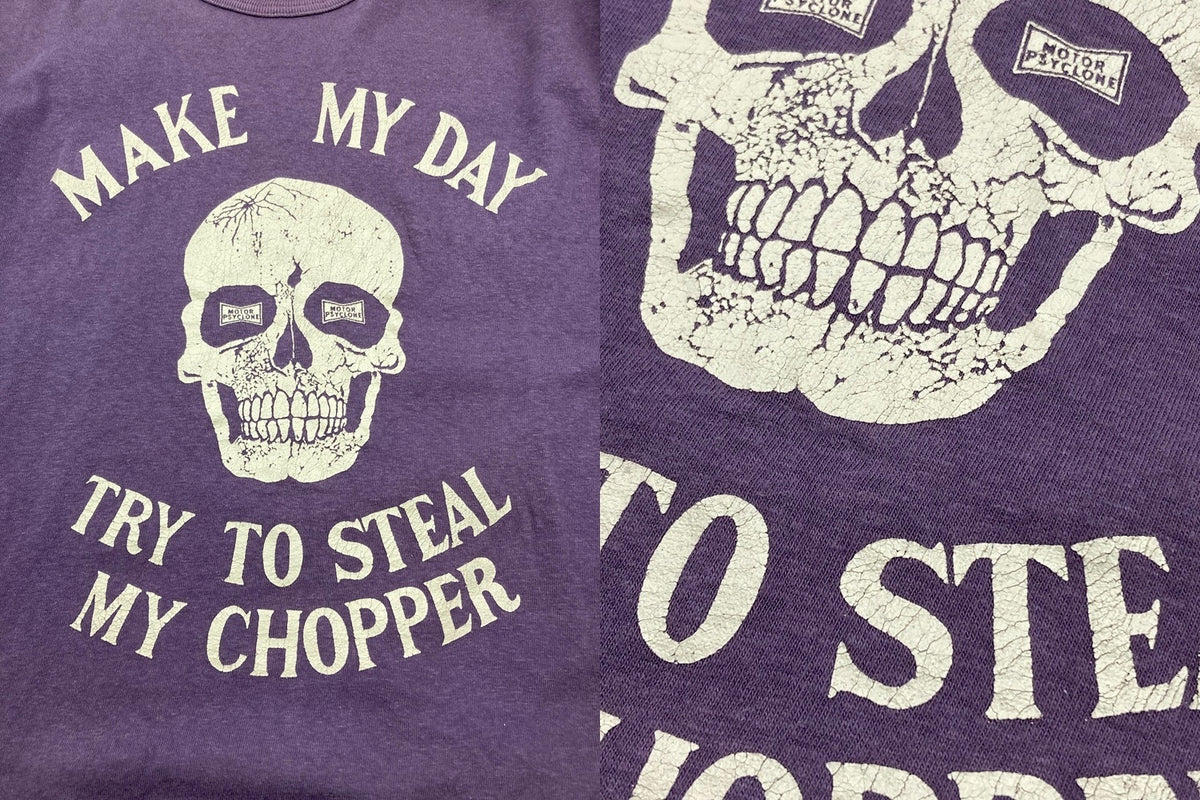 FREEWHEELERS フリーホイーラーズ MAKE MY DAY モーターサイクロン Tシャツ サイズM メンズ 中古 D4