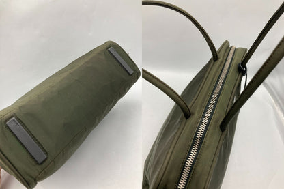 PRADA プラダ テスート トートバッグ カーキ 中古 D4