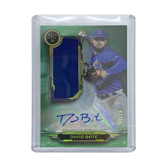TOPPS MLBカード TRIPLE THREADS DAVID BOTE CHICAGO CUBS 47/50 #AUJR-DB 中古 IT1