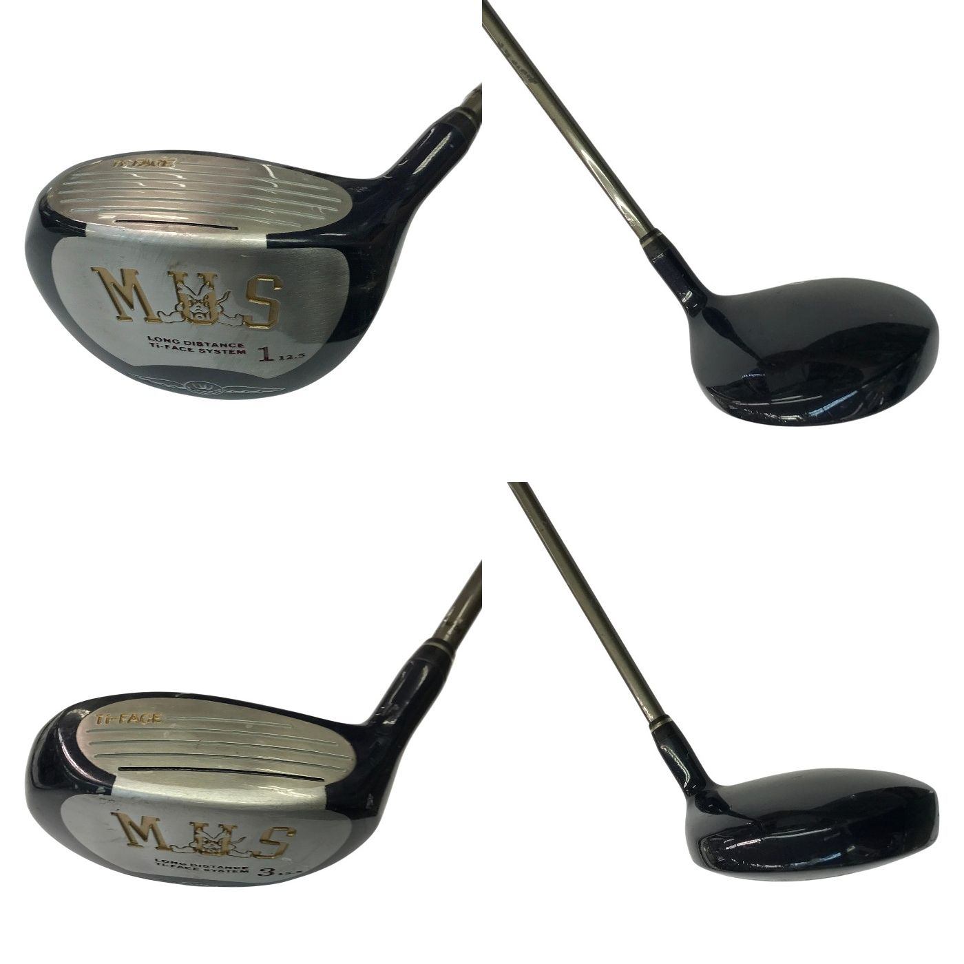 M・U SPORTS ゴルフクラブ 10本セット レディース 右利き用 ミエコ ウエサコ Ti-FACE ドライバー アイアン PW SW 中古 T1