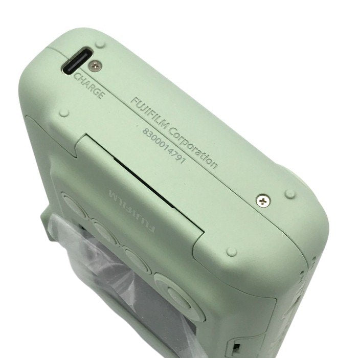 FUJIFILM instax mini LiPlay チェキ ハイブリッドインスタントカメラ MATCHA GREEN スマホプリンター 1台2役 INS LIPLAY C GREEN VN 中古 T1