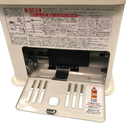 Iwatani カセットガス ストーブ デカ暖 ホワイト CB-STV-DKD 中古 Y1