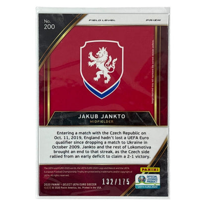 PANINI サッカーカード SELECT UEFA EURO PRIZM JAKUB JANKTO CZECH REPUBLIC /175 #200 中古 IT1