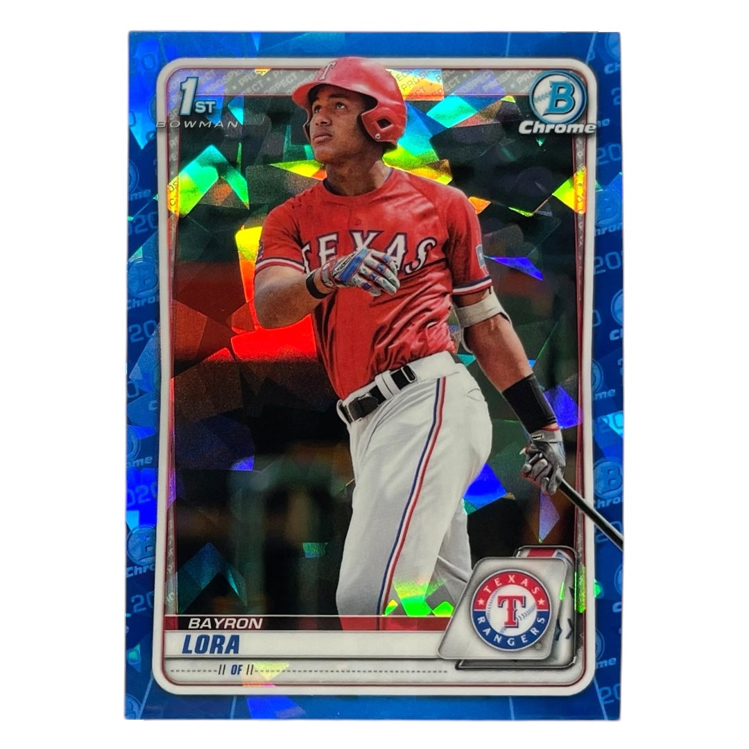 TOPPS MLBカード BOWMAN CHROME 1ST BAYRON LORA TEXAS RANGERS #BCP-52 中古 IT2