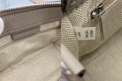 TORY BURCH トリーバーチ エマーソン MINI TOP ZIP TOTE 2WAY ショルダーバッグ 中古 D4