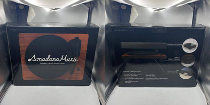 Amadana Music SIBRECO レコードプレーヤー  UIZZ-18520 アマダナ EP LP ターンテーブル ドーナツ盤 中古 R4