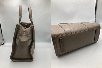 MARC JACOBS マークジェイコブス THE LEATHER MEDIUM TOTE レザー ミディアム トートバッグ 中古 D4