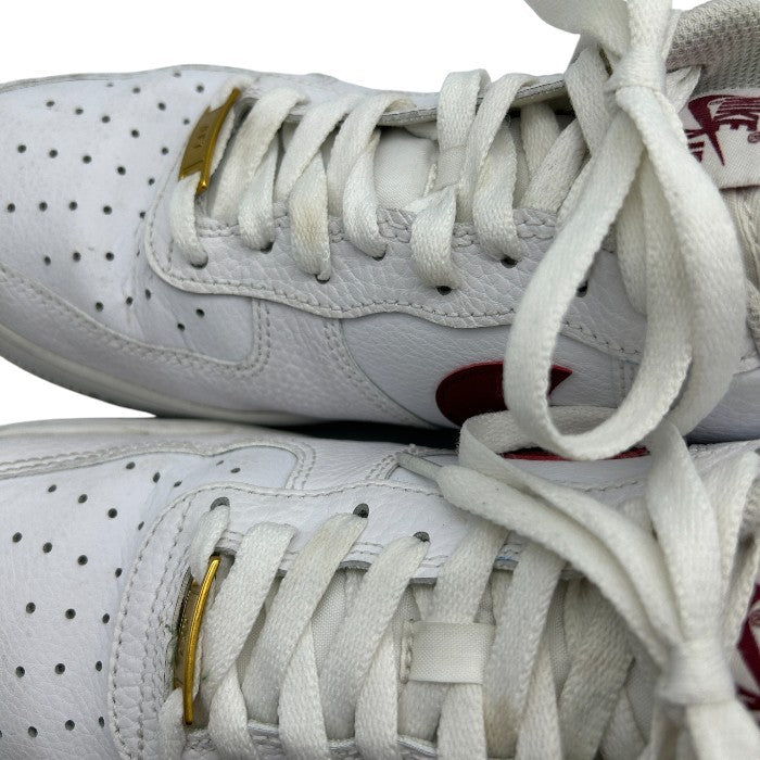 NIKE ナイキ AIR FORCE 1 エアフォース1 CZ0326-100 27.5cm レッド/ホワイト スニーカー シューズ 靴 メンズ 中古 W1