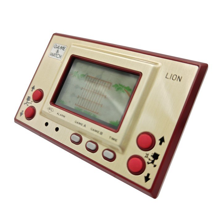 Nintendo 任天堂 GAME&WATCH GOLD ゲーム＆ウォッチ ゴールドシリーズ LION ライオン LN-08 中古 H4