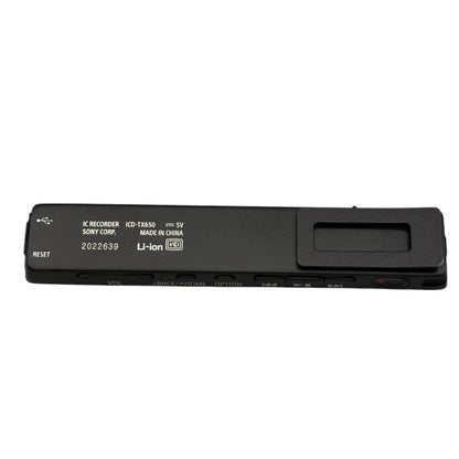 ソニー SONY ステレオICレコーダー ICD-TX650 : 16GB 高性能デジタルマイク内蔵 ブラック ICD-TX650 B 家電 コンパクト 小さめ スリム スティック型 録音 充電式 中古 W1