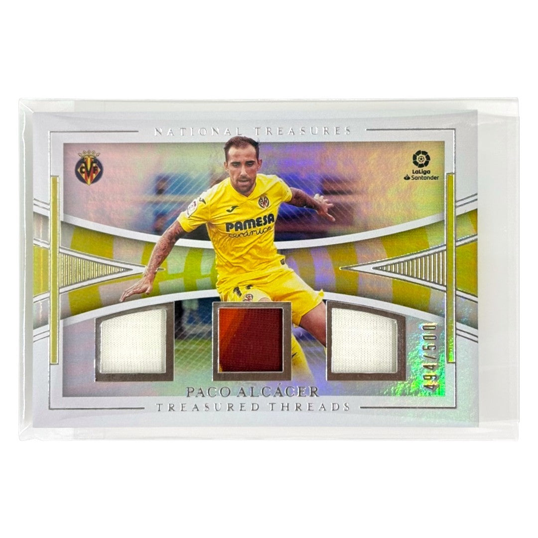 PANINI サッカーカード CHRONICLES NATIONAL TREASURES PACO ALCACER VILLARREAL /500 #TT-PA 中古 IT1