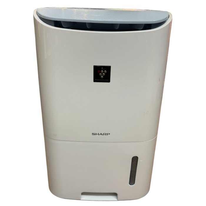 シャープ SHARP コンプレッサー式除湿機 プラズマクラスター搭載 ホワイト CV-H71-W 家電 除湿機 衣類乾燥 衣類消臭 梅雨 中古 W４