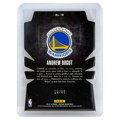 PANINI NBAカード CRUSADE DIE-CUT ANDREW BOGUT GOLDEN STATE WARRIORS /99 #78 中古 IT1