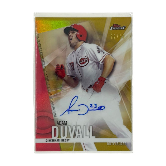 TOPPS MLBカード FINEST ADAM DUVALL CINCINNATI REDS 22/50 #FA-AD 中古 IT1